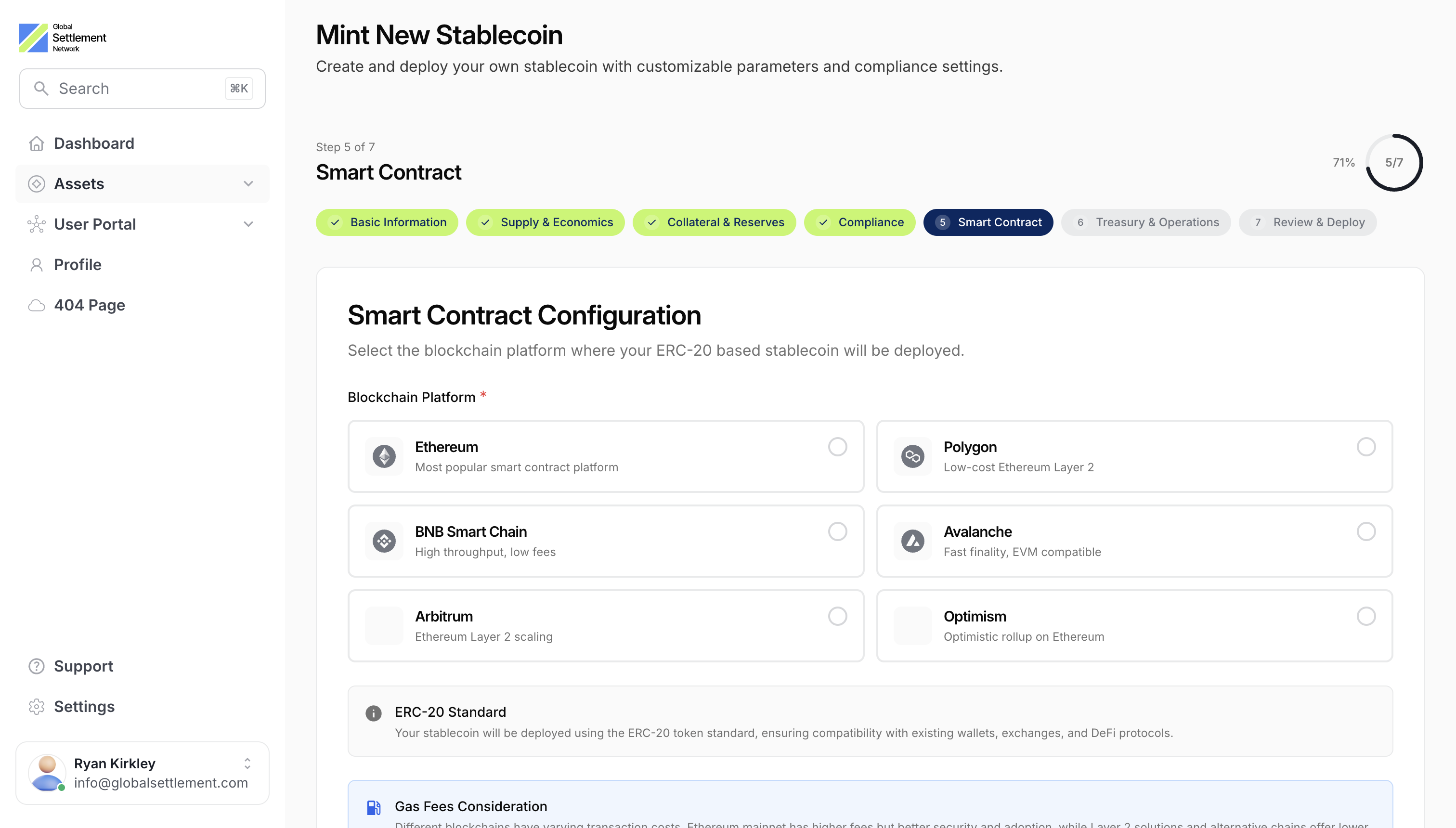 Issuance and Redemption Controls with approval workflows